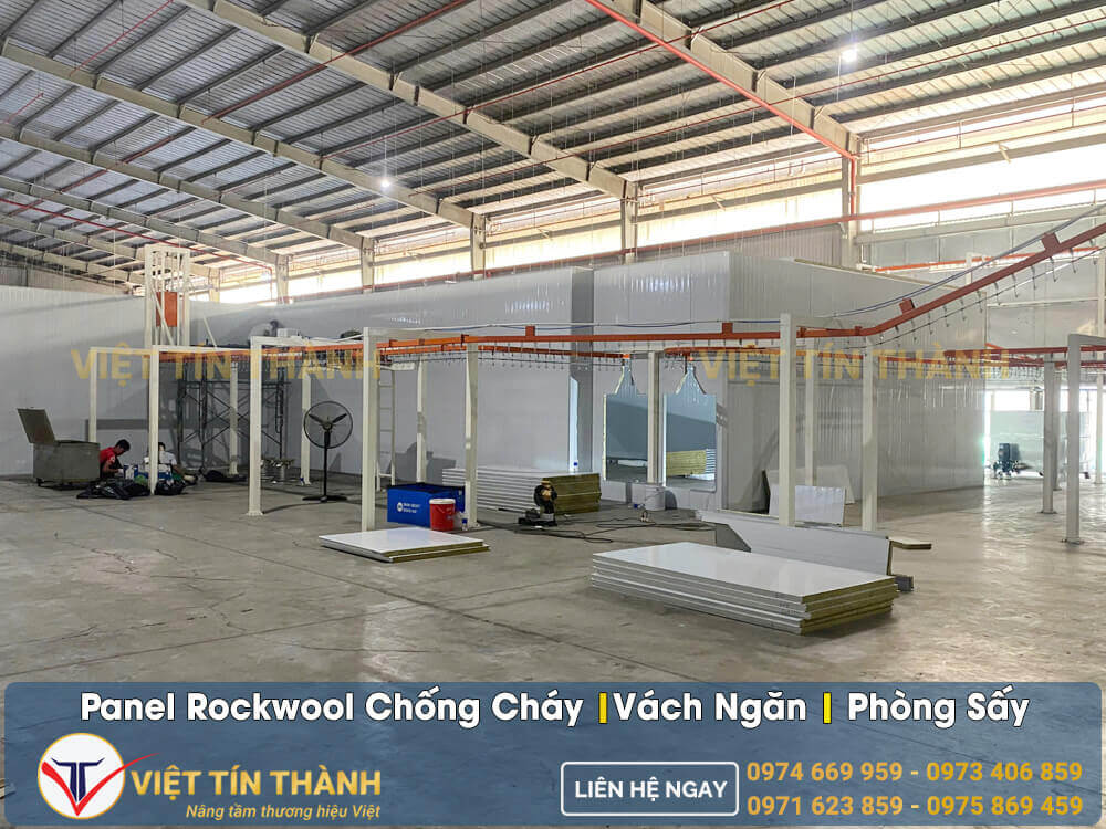 giá thi công panel rockwool